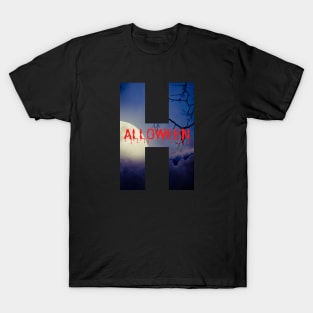 Halloween design, scary scene T-Shirt